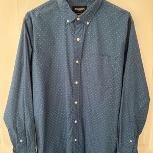 Bonobos Blue Polka Dot Shirt